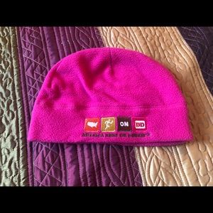 DUNKIN DONUTS FLEECE HAT